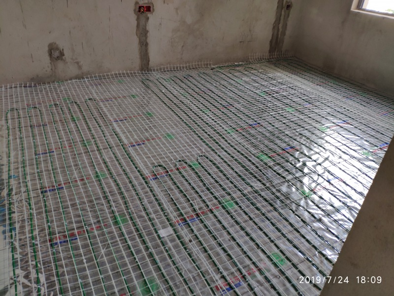 广西经济干部管理学院电地暖案例