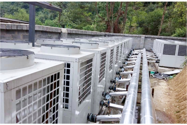 温泉度假区空气能热泵工程