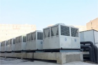 酒店空气能热泵制冷+采暖+热水项目